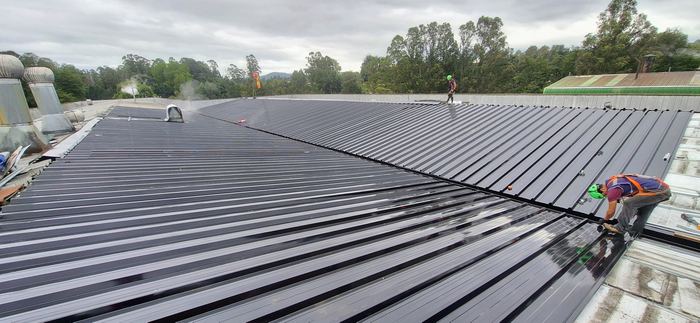 Cambio de Techumbre Prolesur — Constructora AvenZinc, Los Lagos