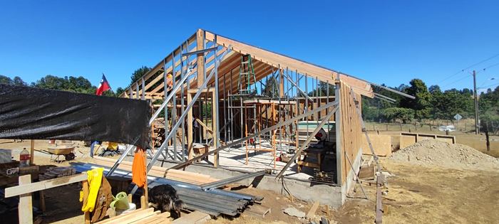 Construcción Panguilelfún — Constructora AvenZinc, Panguilelfún