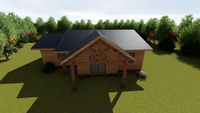 Diseño y Modelado 3D — Constructora AvenZinc, Región de Los Ríos