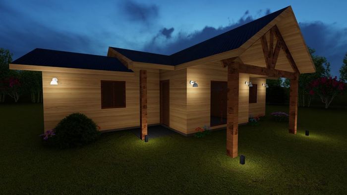 Diseño y Modelado 3D — Constructora AvenZinc, Región de Los Ríos
