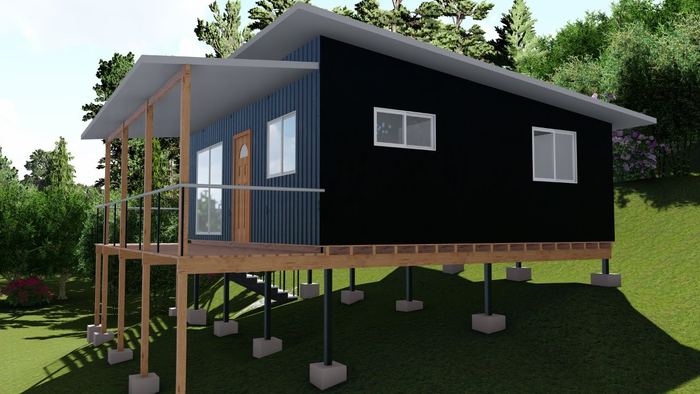 Diseño y Modelado 3D — Constructora AvenZinc, Región de Los Ríos