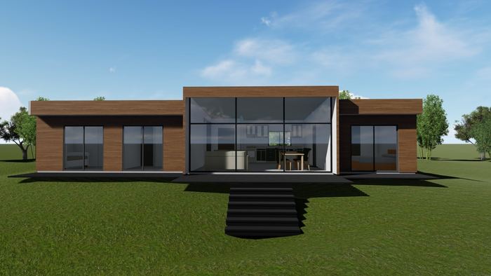 Diseño y Modelado 3D — Constructora AvenZinc, Región de Los Ríos