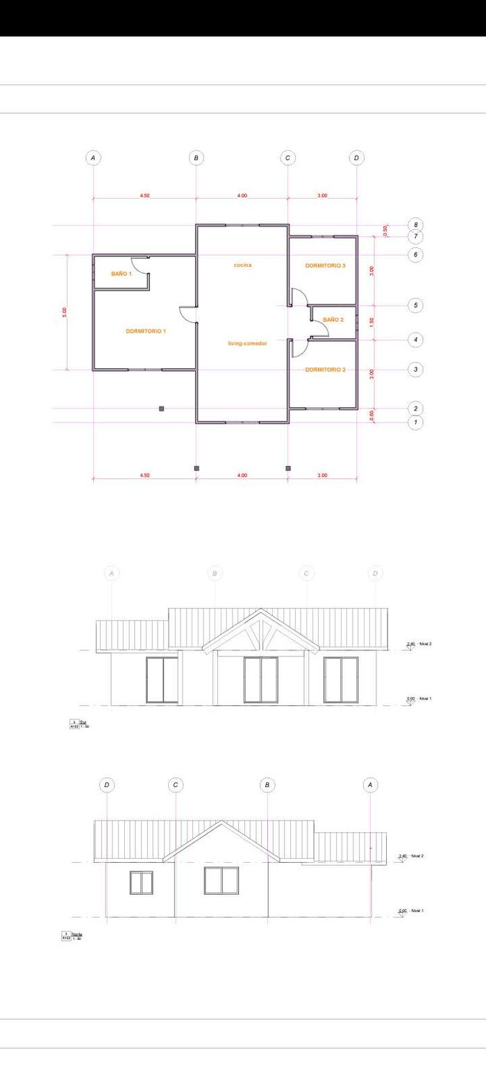 Diseño y Modelado 3D — Constructora AvenZinc, Región de Los Ríos
