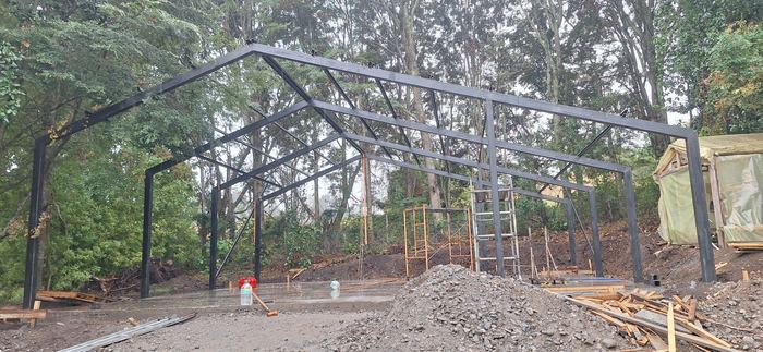 Galpón Chauquén — Constructora AvenZinc, Chauquén