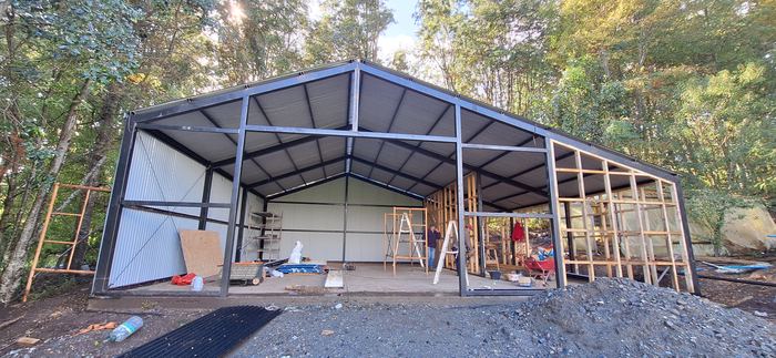 Galpón Chauquén — Constructora AvenZinc, Chauquén