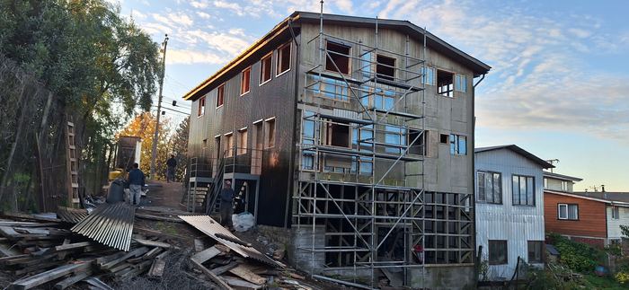 Revestimiento Casa Panguipulli — Constructora AvenZinc, Panguipulli