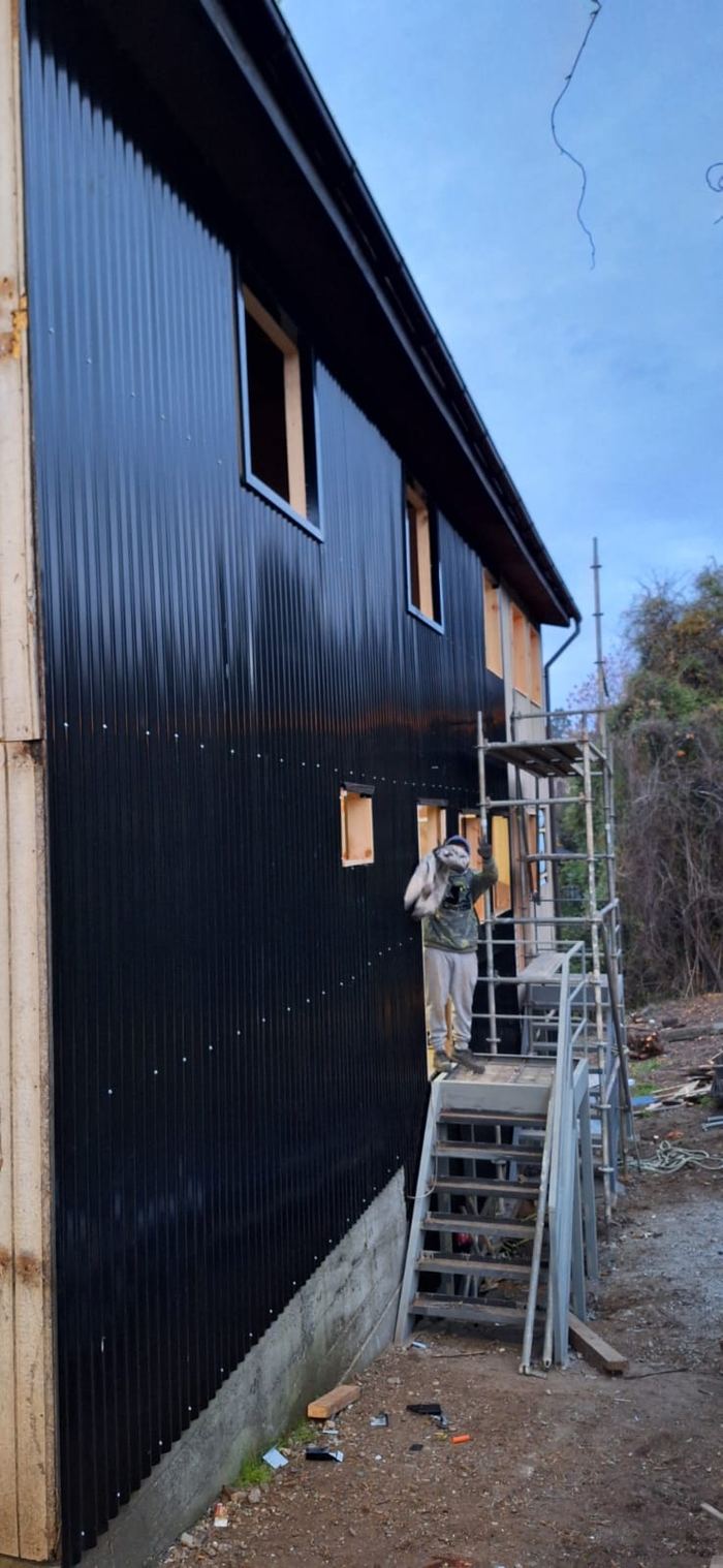 Revestimiento Casa Panguipulli — Constructora AvenZinc, Panguipulli