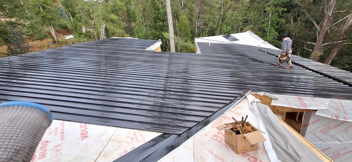 Revestimiento Casa Valdivia — Constructora AvenZinc, Valdivia
