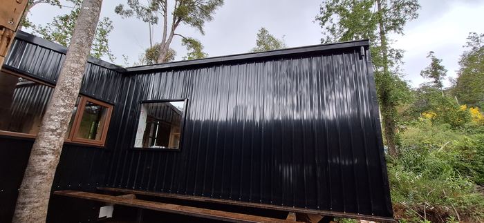 Revestimiento Casa Valdivia — Constructora AvenZinc, Valdivia